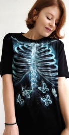 Трикотаж Кулирка Купон Бабочки в моём животе