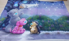 Трикотаж Кулирка Купон Сизые носы