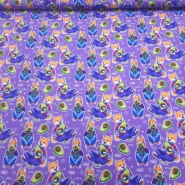 Трикотаж Кулирка Аво кусь