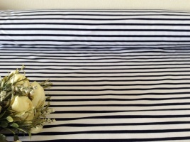 Трикотаж Футер 2-нитка Петля Полоса