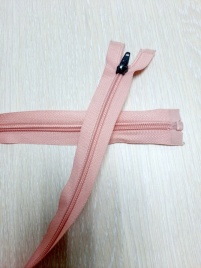 Молния Спиральная Разъемная 57 см. Пудра