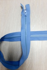 Молния Тракторная Разъемная 50 см. Голубая