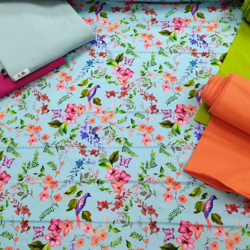 Трикотаж Футер 2-нитка Петля Амели фото 4