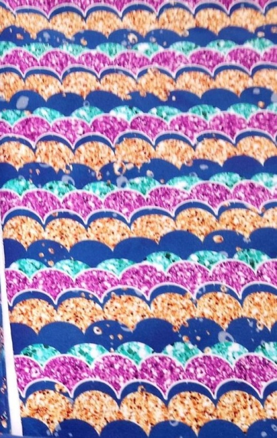 Трикотаж Футер 2-нитка Петля Море фото 1