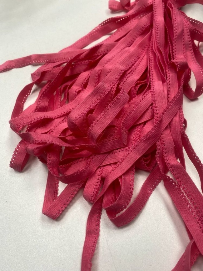 Резинка Декоративная ш. 10 мм. Фестоны Пион фото 1