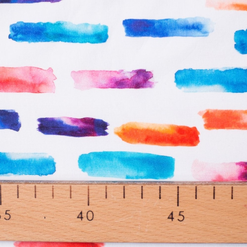 Трикотаж Футер 2-нитка Петля Дождик фото 2