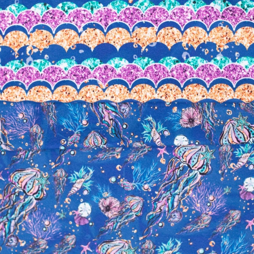 Трикотаж Футер 2-нитка Петля Медузы фото 4