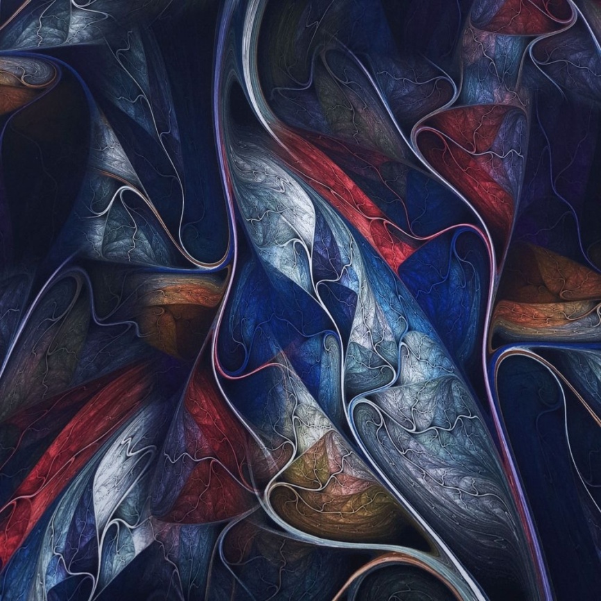 Трикотаж Футер 2-нитка Петля Линии фото 1