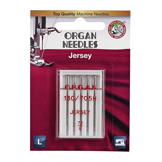 Иглы Organ 130/705H SUK №70 Джерси 5 шт. фото 1