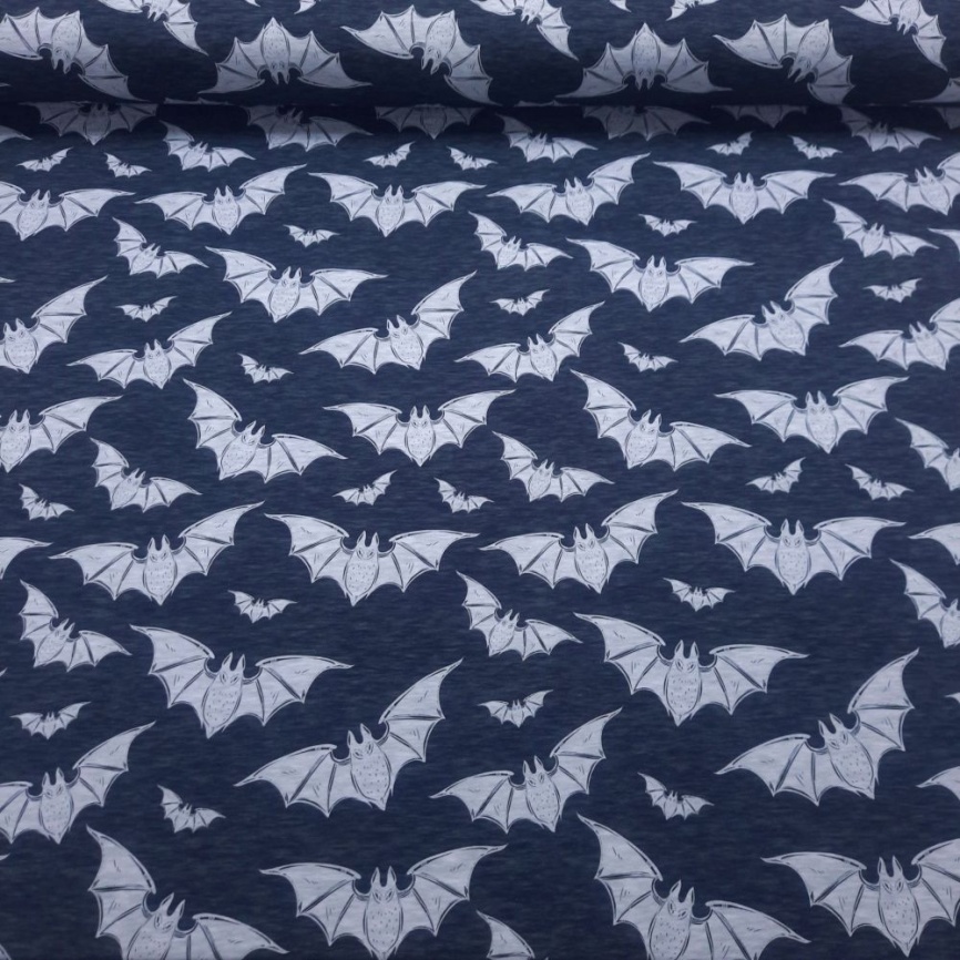 Трикотаж Кулирка Летучие мыши фото 1