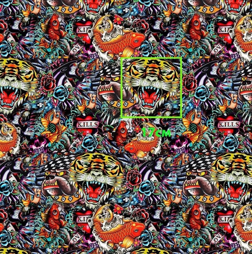 Трикотаж Футер 2-нитка Петля Иллюзия фото 1