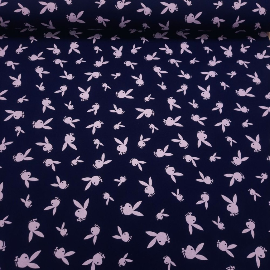 Трикотаж Кулирка матфэйс Плейбой фото 1