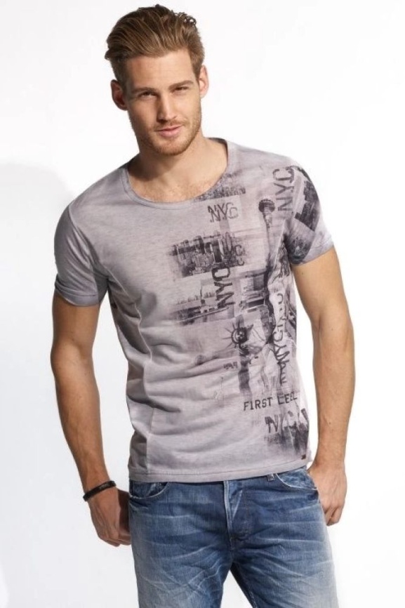 Трикотаж Кулирка Купон New York City фото 1