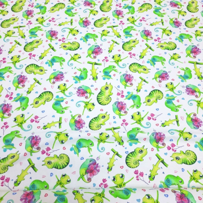 Трикотаж Кулирка Хамелеон фото 1