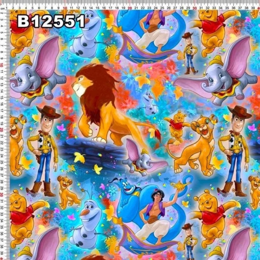 Трикотаж Кулирка Мультики фото 2