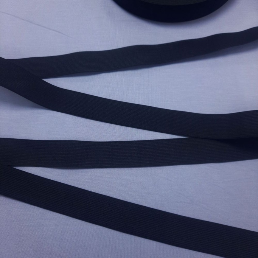 Резинка Вязаная Чёрная 3 см. фото 1