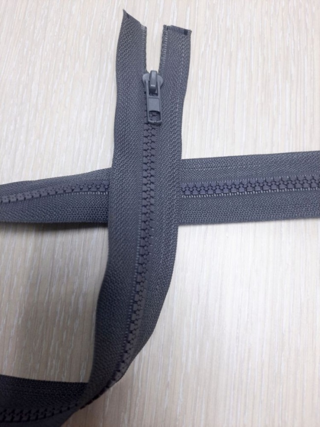 Молния Тракторная Разъемная 56 см. Мокрый асфальт фото 1