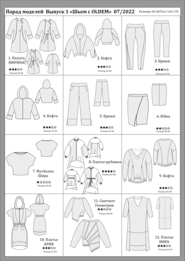 Журнал Шьём с OLDEM 7/2022 (№1) фото 2