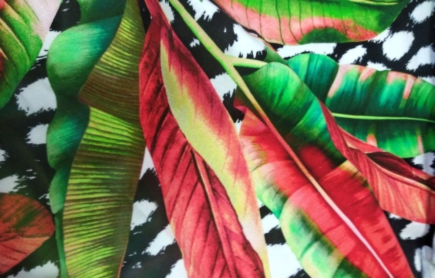 Трикотаж Кулирка Тропиканка фото 1