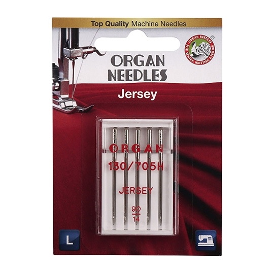 Иглы Organ 130/705H SUK №90 Джерси 5 шт. фото 1