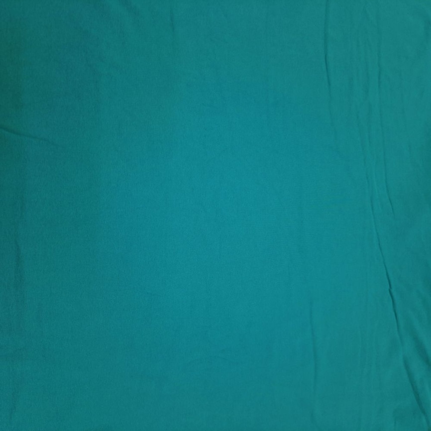 Трикотаж Рибана Бирюзово-синяя фото 1